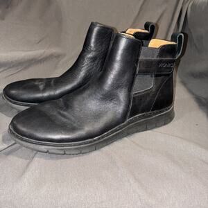 Vionic Ladies Ankle Boots in Black leather Style: Fresh Kaufman Size 10